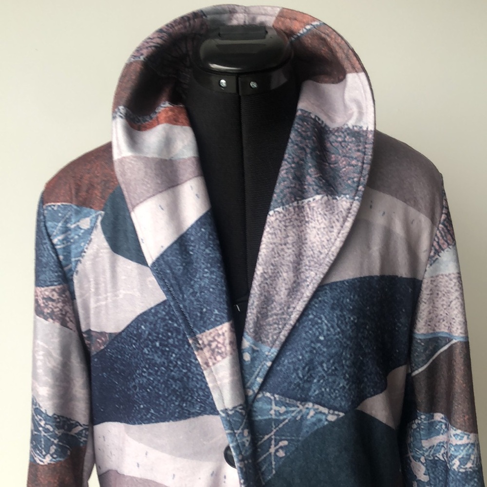 Vintage inspired Stylish unique trench coat With pockets - Picture 2 of 4